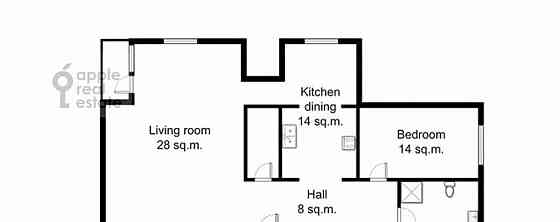 3-комн. квартира, 89 м2, 5/5 эт. Москва