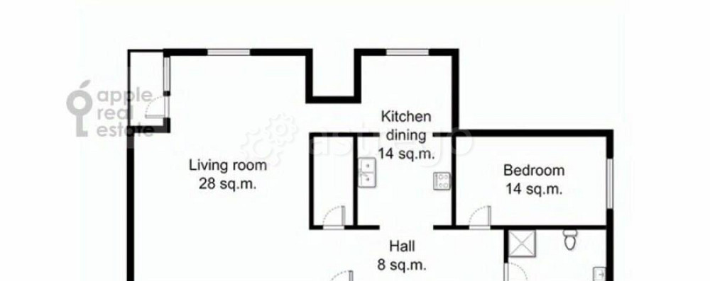 3-комн. квартира, 89 м2, 5/5 эт. Москва - изображение 6