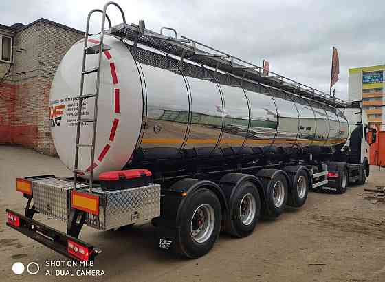 Полуприцеп ППЦ 877722 (пищевой, 27 м3, 4 отс.система мойки, 4 оси) Foxtank Краснодар