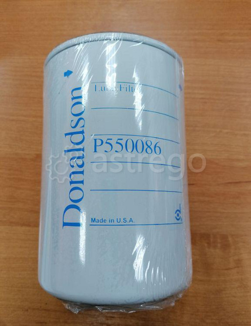 P550086 Масляный фильтр Donaldson для техники Komatsu/Hyundai Екатеринбург - изображение 1
