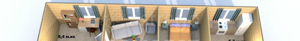 4-комн. квартира, 61.9 м2, 1/5 эт. Кумертау - изображение 6