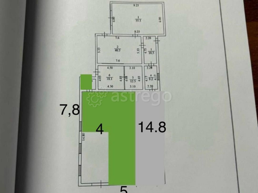 Торговое помещение, 107 м2 Иглино - изображение 4