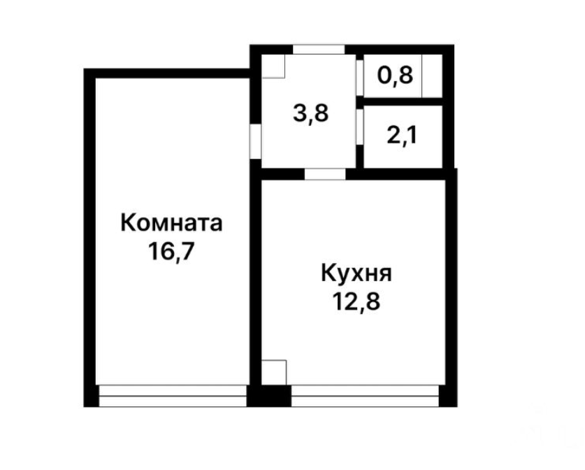 Продам 1-комн. квартиру,  36.2 м2,  6/16 этаж Москва - изображение 6