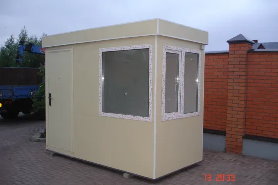 Сторожка (Будка пост охраны) размер 2х3х2, 5м, Москва