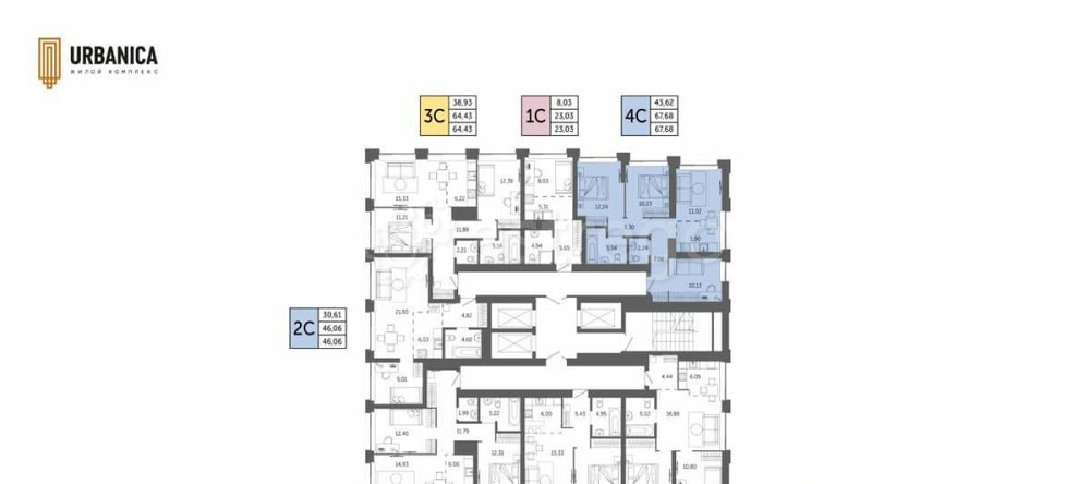 4-комн. квартира, 67.68 м2, 27/32 эт. Уфа - изображение 5