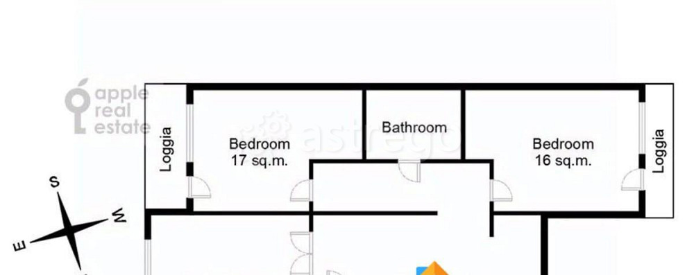 3-комн. квартира, 110 м2, 7/40 эт. Москва - изображение 6