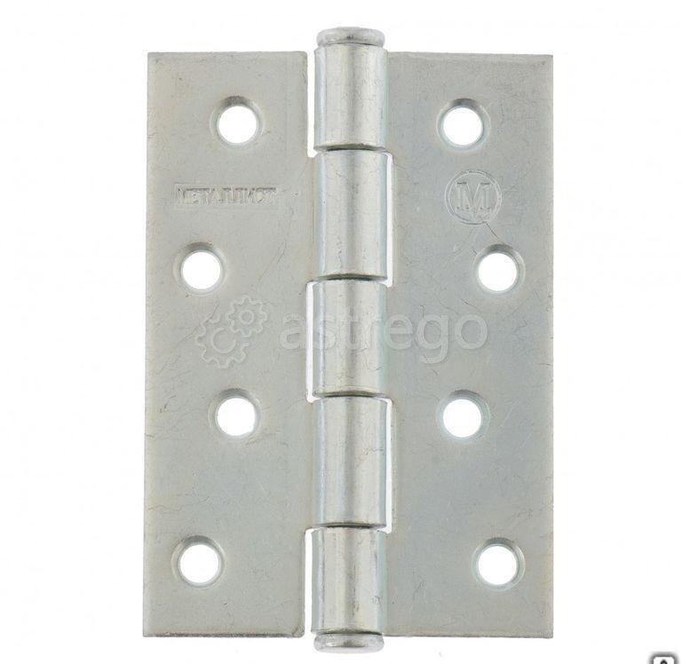 Петля накладная ПН5-100, цинк, 4 шт, (Металлист) Россия Новосибирск - изображение 1