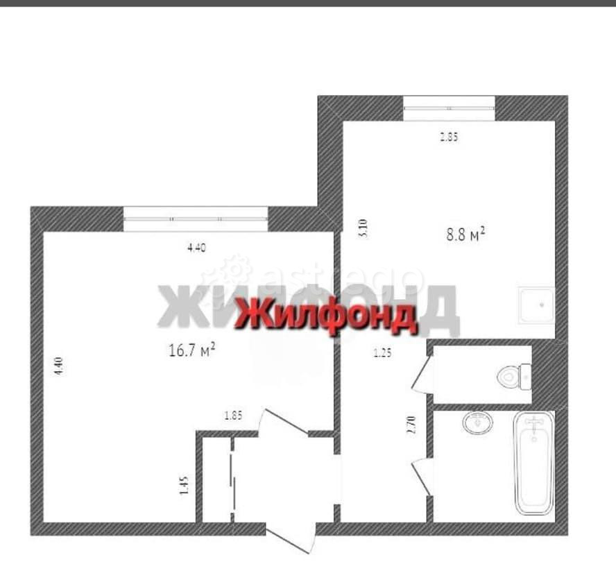 1-комн. квартира, 36 м2, 2/10 эт. Красноярск - изображение 7