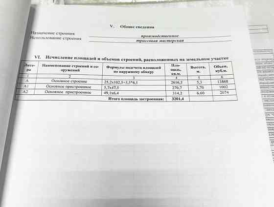 Производственное, 3300 м2 Славгород