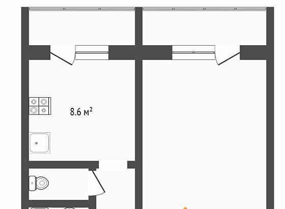 1-комн. квартира, 40 м2, 11/12 эт. Москва