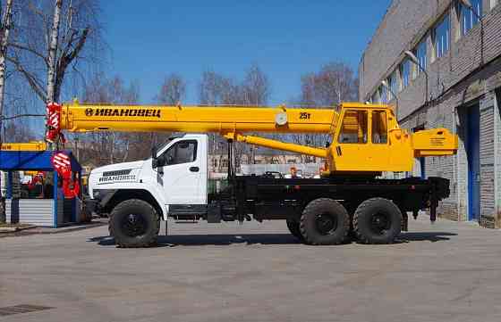 Автокран Ивановец КС-45717-2М PLUS шасси Урал 4320 Next, 25т., 22 м. Самара