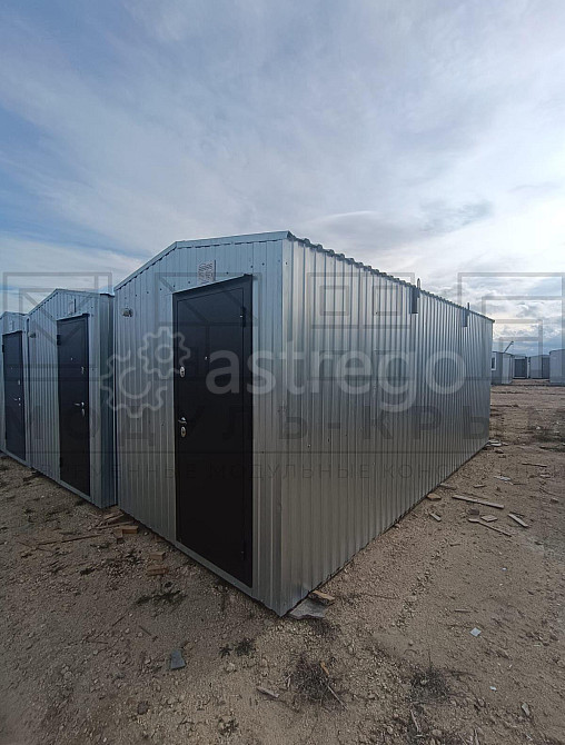 Строительная вагон-бытовка 6х2.4х2.6м стандарт - фанера Севастополь - изображение 1