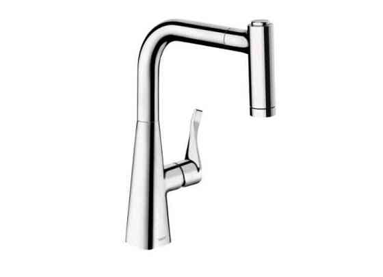 Смеситель для кухни Hansgrohe, Metris M71, тип открывания воды - однорычажный 14834000 Москва