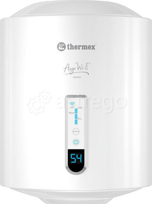 Электрический накопительный водонагреватель Thermex Auga 30 V Slim Wi-Fi Нижний Новгород - изображение 1