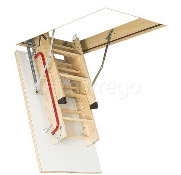 Чердачная лестница деревянная Fakro LWK 70х130x330 Красноярск - изображение 1