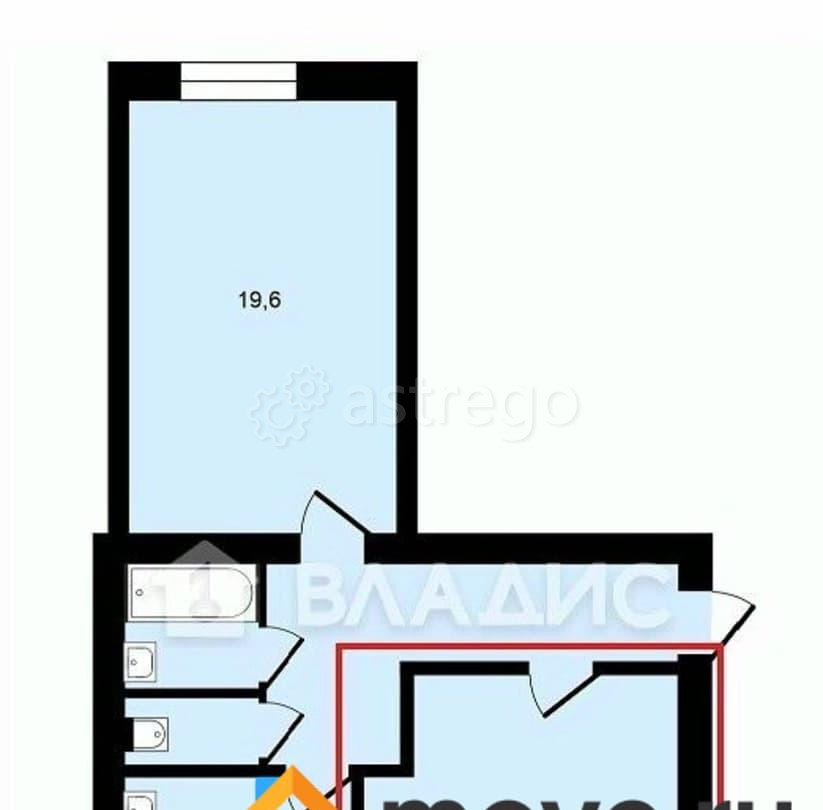 Комната, 15.7 м2, 4/5 эт. Москва - изображение 7