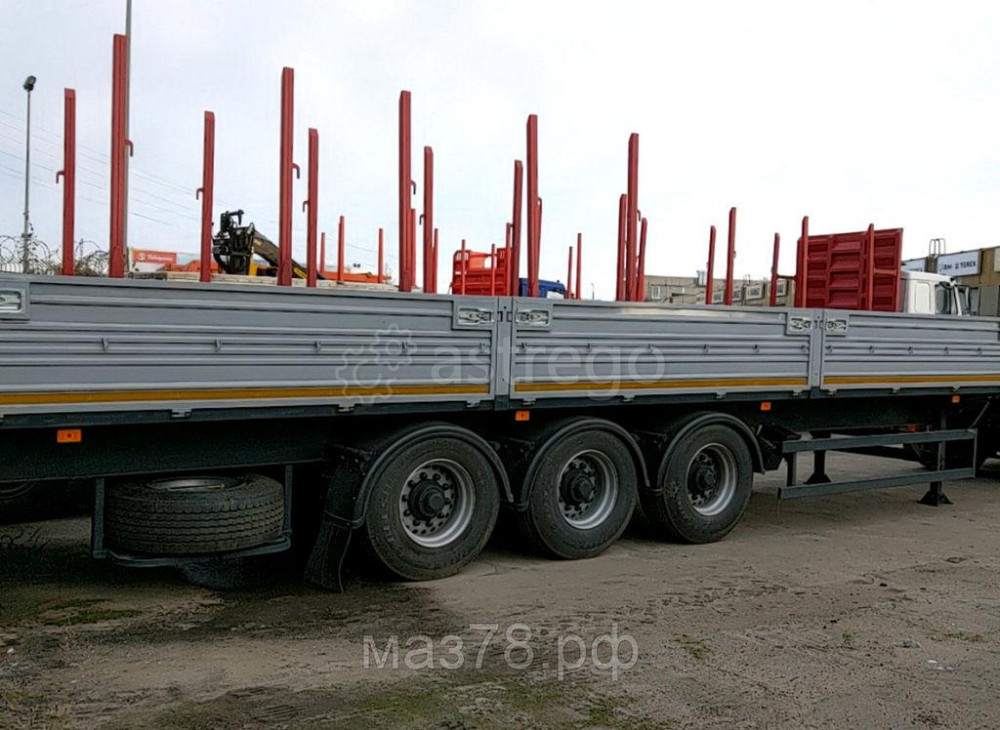 Полуприцеп МАЗ 975800-2010 Новый бортовой пневмо Санкт-Петербург - изображение 1