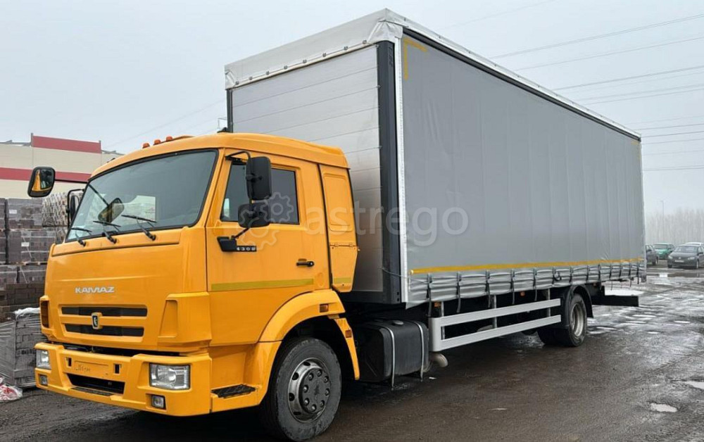 Фургон шторно-бортовой КАМАЗ 4388-010-69, 2025 год выпуска, колесная формула 4х2, грузоподъемность 4 Набережные Челны - изображение 1
