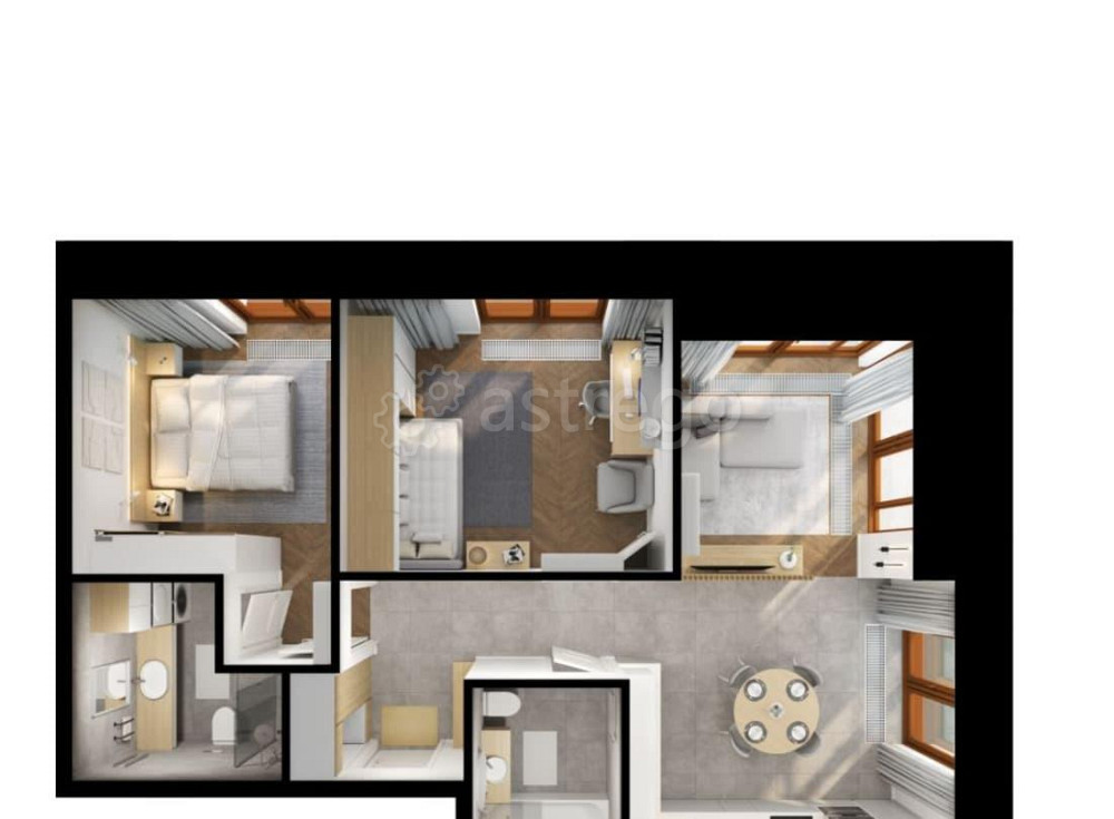 2-комн. квартира, 70 м2, 6/9 эт. Санкт-Петербург - изображение 7
