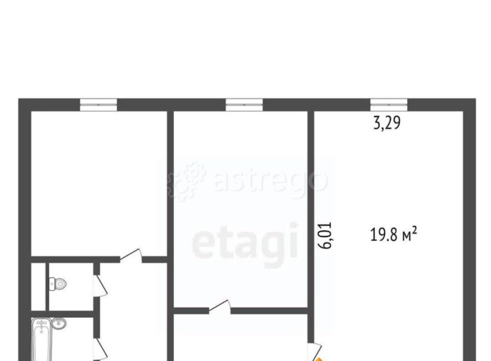 Комната, 15 м2, 5/5 эт. Благовещенск - изображение 4