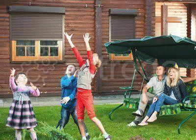 Рольставня автоматическая на трехстворчатое окно Alutech 2100х1400 мм Красноярск - изображение 1