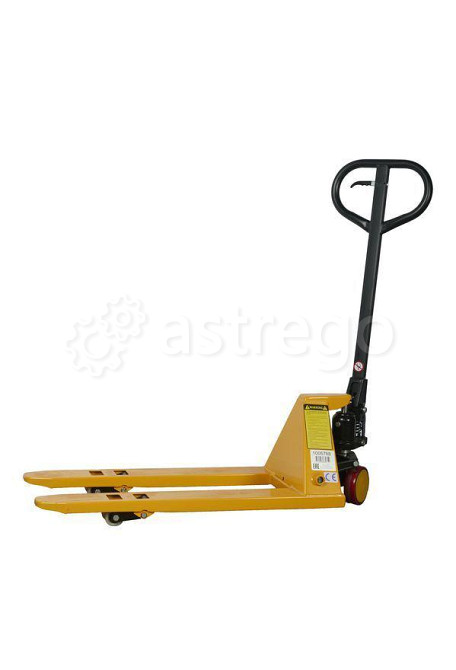 Тележка гидравлическая 500 кг 800 мм полиуретановые колеса XILIN WF Сургут - изображение 1