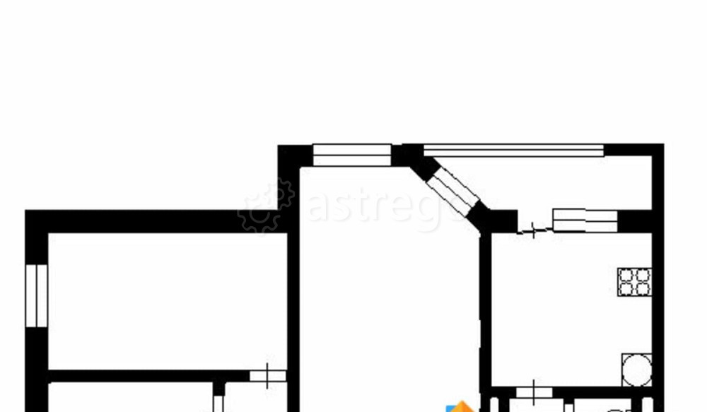3-комн. квартира, 65.1 м2, 2/9 эт. Норильск - изображение 2