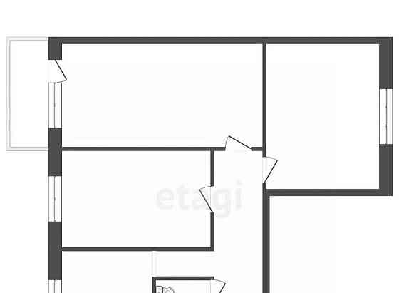 3-комн. квартира, 60.7 м2, 9/9 эт. Дмитров