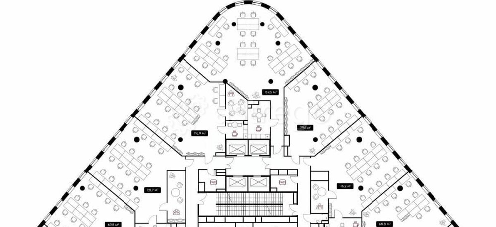 Офис, 144.7 м2 Москва - изображение 3