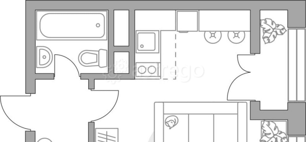Студия, 32.03 м2, 4/25 эт. Балашиха - изображение 1
