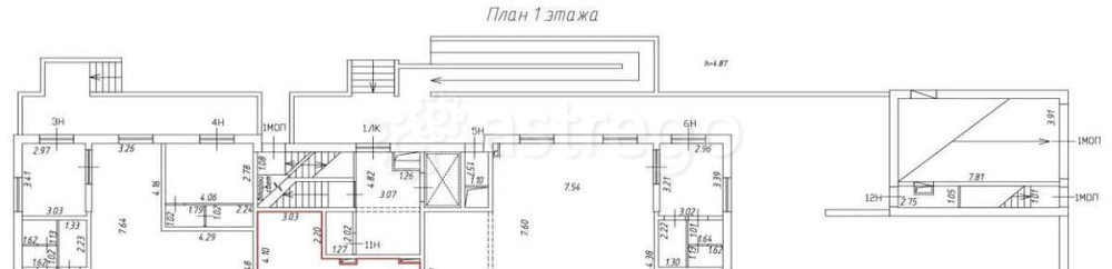 Свободного назначения, 65.8 м2 Санкт-Петербург - изображение 1