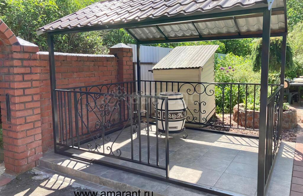 Беседка "Дуэт" (260х320х250) см Раменское - изображение 1