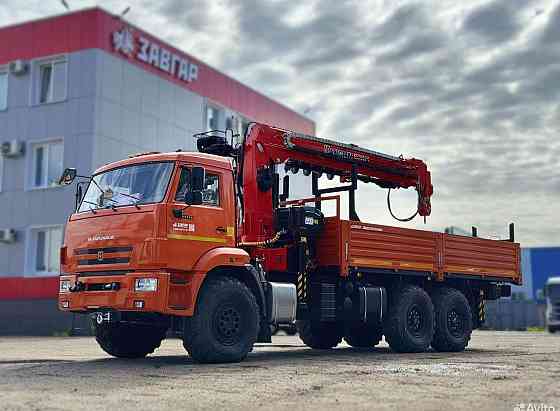 Бортовой грузовик КАМАЗ 43118-50 с КМУ Kanglim, 2025 Набережные Челны