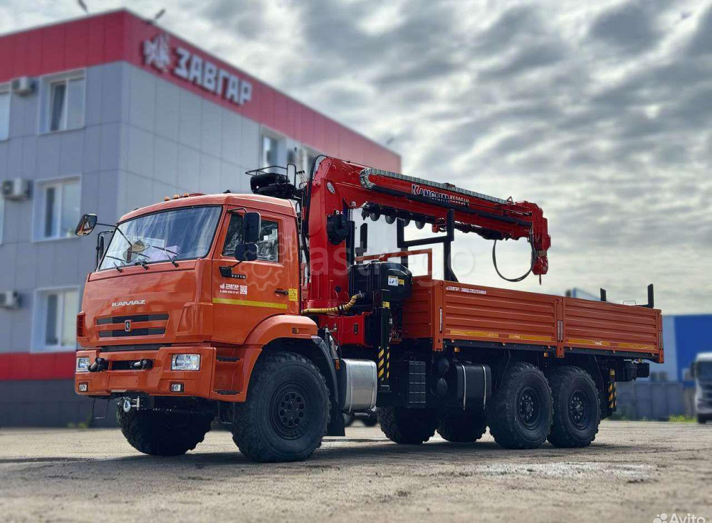 Бортовой грузовик КАМАЗ 43118-50 с КМУ Kanglim, 2025 Набережные Челны - изображение 1
