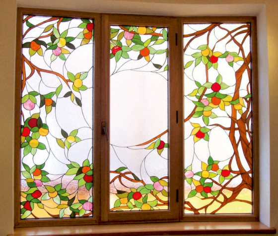 Стеклопакет с витражным стеклом Пермь