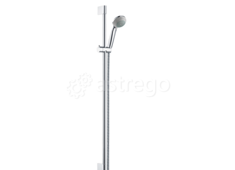 Душевой гарнитур Hansgrohe, Crometta 85, размер штанги, мм 900, диаметр ручного душа, мм 85 27729000 Москва - изображение 1