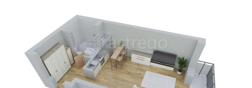 Студия, 38.8 м2, 9/17 эт. Астрахань - изображение 6