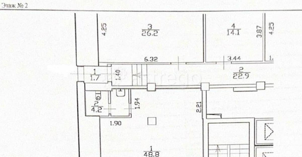 Свободного назначения, 53 м2 Санкт-Петербург - изображение 1