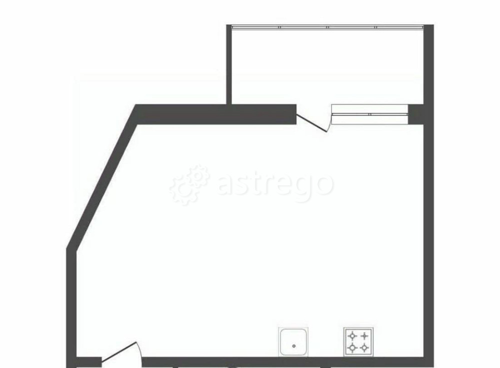 Студия, 23.4 м2, 20/24 эт. Красноярск - изображение 5