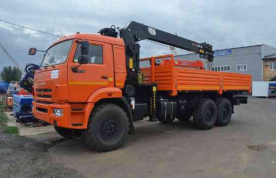 Манипулятор КМУ FAW 3252 (6*6, двускат, Евро-5) + SOOSAN SCS746L верх.упр. + борт сталь 8,0м. РМЗ Самара