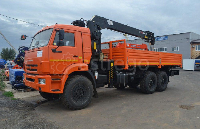 Манипулятор КМУ FAW 3252 (6*6, двускат, Евро-5) + SOOSAN SCS746L верх.упр. + борт сталь 8,0м. РМЗ Самара - изображение 1