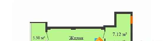 Студия, 34.2 м2, 12/17 эт. Красноярск