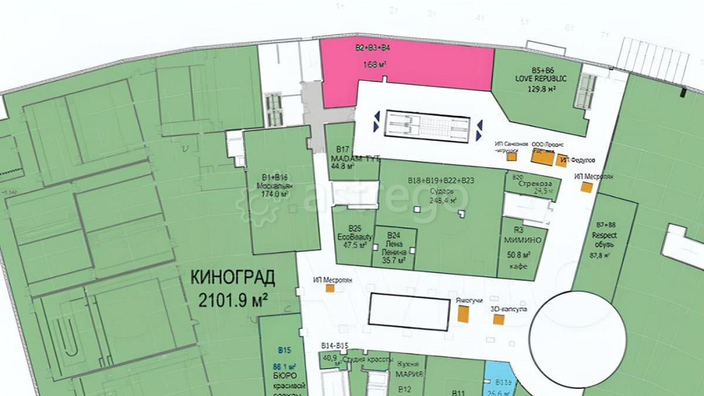 Торговое помещение, 168 м2 Видное - изображение 2
