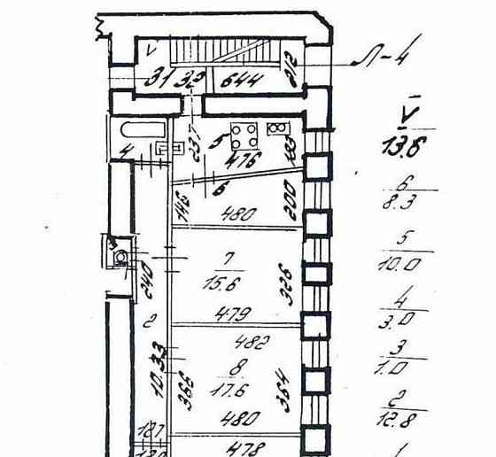 Комната, 33.2 м2, 1/7 эт. Санкт-Петербург