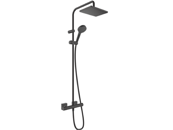 Душевая стойка Hansgrohe, Vernis, смеситель - в комплекте, тип регулирования воды - термостатический Москва