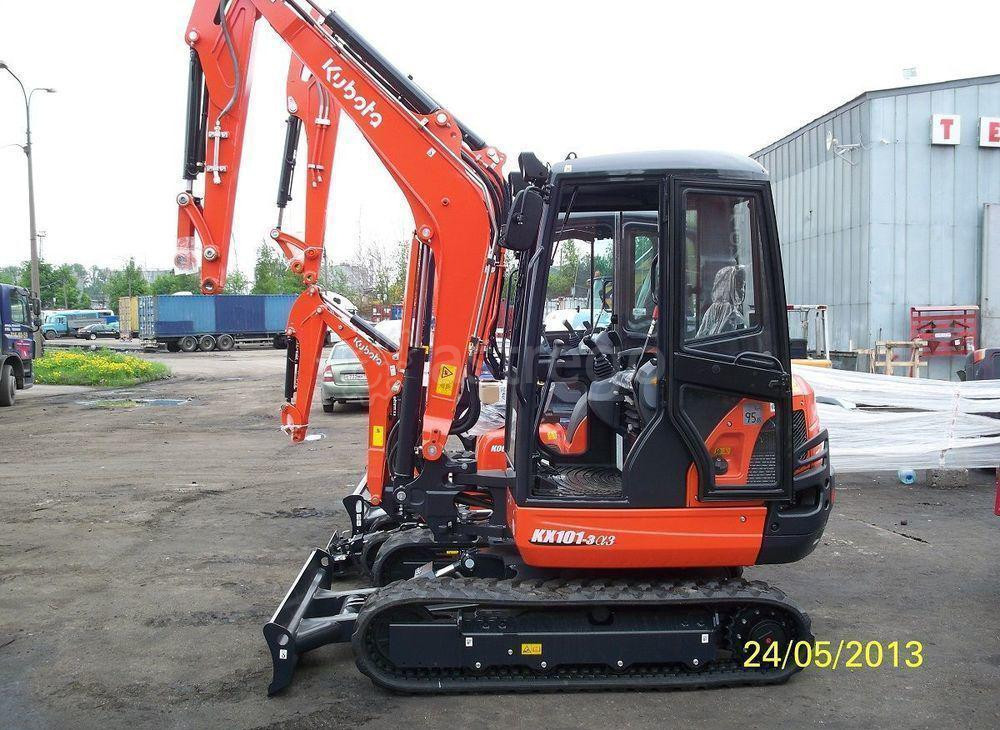Мини экскаватор Kubota KX101-3 (Вес 3.52 т.) Яблоновский - изображение 1