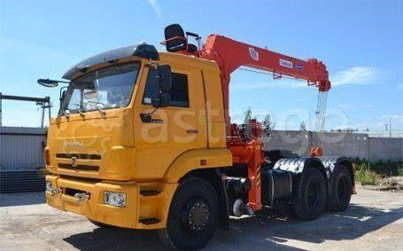 Седельный тягач Камаз 65116 с манипулятором Dong Yang 1926 Самара - изображение 1