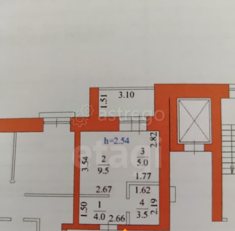 Студия, 24.3 м2, 4/10 эт. Благовещенск - изображение 6