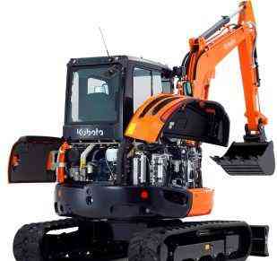 Мини-Экскаватор КУБОТА U48: Вес 4,78 т. Набережные Челны