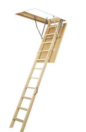 Лестница чердачная деревянная Fakro LWS Plus Smart 60х120 см, длина 280 см Череповец